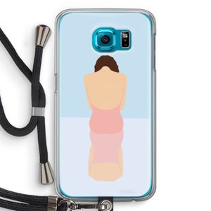Mirror: Samsung Galaxy S6 Transparant Hoesje met koord