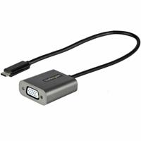 Kabel USB-C naar VGA Startech CDP2VGAEC Zwart