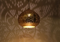 Hanglamp Ameera Union goud in 2 maten