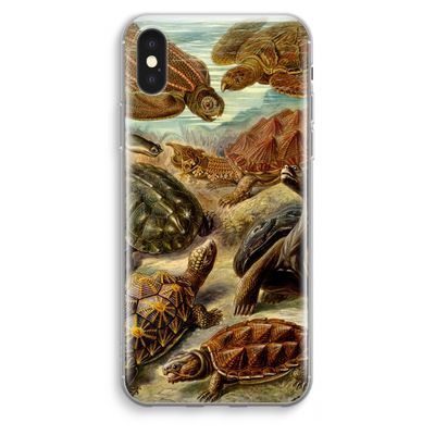 Haeckel Chelonia: iPhone XS Max Transparant Hoesje
