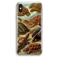 Haeckel Chelonia: iPhone XS Max Transparant Hoesje