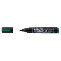 Permanent marker artline 170 eco rond m groen | 12 stuks