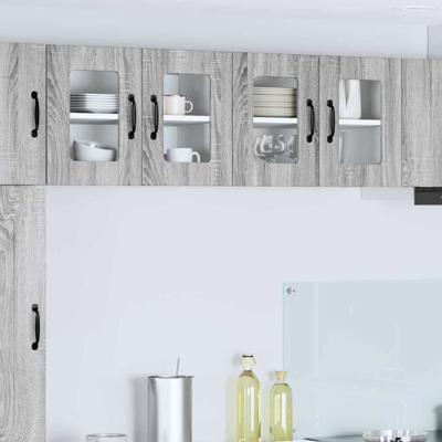 Keukenkast aan de muur met plank Grijs Sonoma 60 x 31 x 40 cm Keukenkast aan de muur met plank Grijs Sonoma 60 x 31 x 40 cm