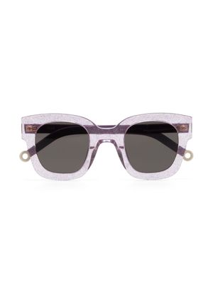 Kaleos lunettes de soleil Von Trapp 003 à monture carrée - Violet