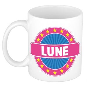 Lune naam koffie mok / beker 300 ml