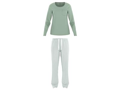 esmara Dames pyjama (Groen, XS (32/34))