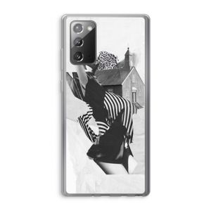 House: Samsung Galaxy Note 20 / Note 20 5G Transparant Hoesje