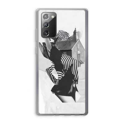 House: Samsung Galaxy Note 20 / Note 20 5G Transparant Hoesje