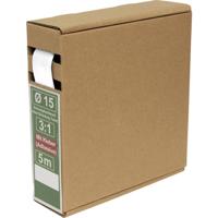 Quadrios 25CA492 Krimpkous met lijm Wit 15 mm 5 mm Krimpverhouding:3:1 5 m