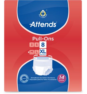 Attends Attends Pull-ons 8 X-large (14st)