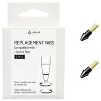 Adonit ADNRT Reserve punten Set van 2 stuks Zwart