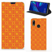 Huawei P Smart (2019) Hoesje met Magneet Batik Oranje