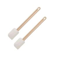 Set van 2 bak- en kookspatels - FACKELMANN - Hars handvat - 42 cm