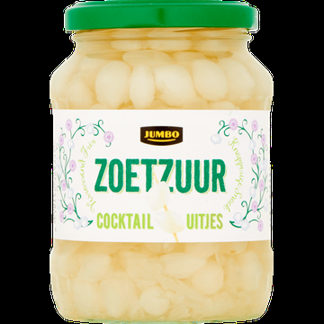 Jumbo Zoetzuur Cocktail Uitjes 320 g