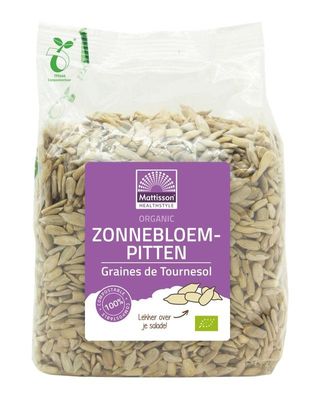 Mattisson Zonnebloempitten bio (400 gr)