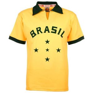 Brazilië Retro Voetbalshirt 1960's