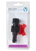 Valve + screw 20 mm 3/4 Inch
