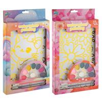 Moxy Waterverf schilder set - inclusief 2 kwasten