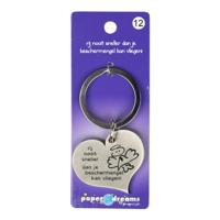 Paperdreams Hart sleutelhanger beschermengel - thumbnail