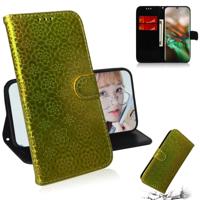 Voor Galaxy Note 10 effen kleur kleurrijke magnetische Buckle horizontale Flip PU lederen draagtas met houder & kaartsleuven & portemonnee & Lanyard (