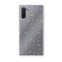 Hipster stripes: Samsung Galaxy Note 10 Transparant Hoesje