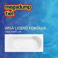 Wisa Ligbad Fontana Wit 160X70X41 cm - Fontana 160x70x41 cm - thumbnail