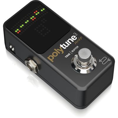 TC Electronic PolyTune 3 Noir polyfoon stemapparaat met buffer