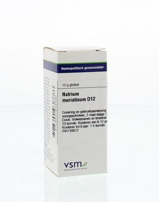 VSM Natrium muriaticum D12 (10 gr)