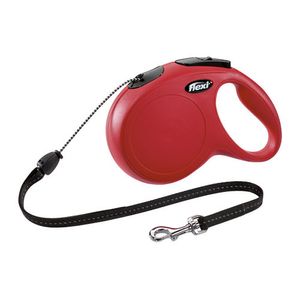 Flexi Rollijn Classic - Cord Leash - M - 5 meter - Rood