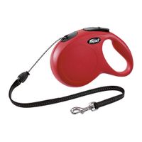 Flexi Rollijn Classic - Cord Leash - M - 5 meter - Rood - thumbnail