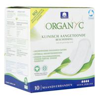 Organyc Maandverband Super Katoen Bio 10