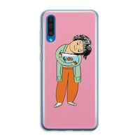 Visknuffel: Samsung Galaxy A50 Transparant Hoesje