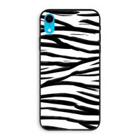 Zebra pattern: iPhone XR Biologisch afbreekbaar hoesje