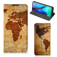 Motorola Moto G Pro Book Cover Wereldkaart