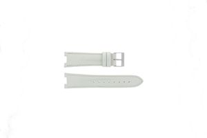 Guess horlogeband W11586L3 Leder Wit 22mm