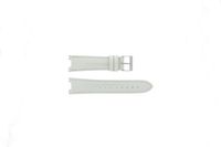 Guess horlogeband W11586L3 Leder Wit 22mm