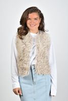 Suite 22 gilet Vondel Short crème