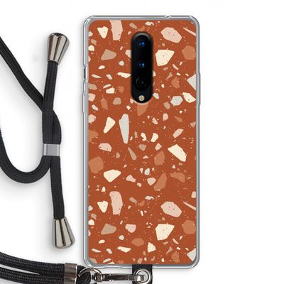 Terrazzo N°22: OnePlus 8 Transparant Hoesje met koord