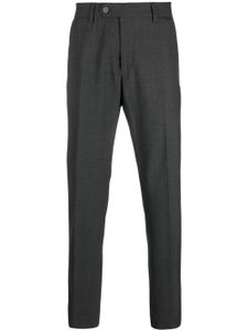 Boggi Milano pantalon de costume à design chiné - Gris