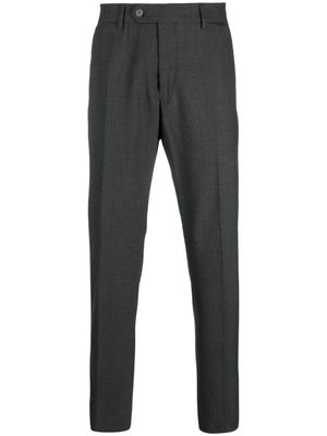 Boggi Milano pantalon de costume à design chiné - Gris