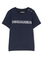 DSQUARED2 KIDS t-shirt en coton à logo imprimé - Bleu - thumbnail