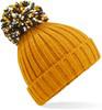 Beechfield CB390 Hygge Beanie - Mustard - One Size - thumbnail