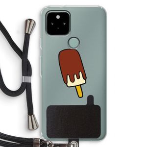 Frisco: Pixel 5 Transparant Hoesje met koord