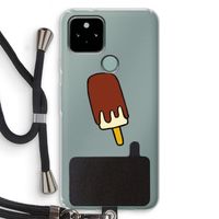 Frisco: Pixel 5 Transparant Hoesje met koord