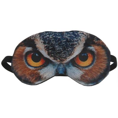 Slaapmasker Uil ? Zacht Oogmasker Dierenthema ? Voor Kinderen & Volwassenen