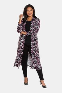 Ulla Popken jersey jas - Grote Maten Ulla Popken jersey jas - Grote Maten