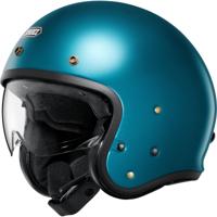 SHOEI J.O2, Jethelm of scooter helm, Laguna blauw