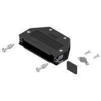 Conec SnapLock 16-003280E D-sub behuizing Aantal polen: 37 Kunststof 90 °, 180 ° Zwart 1 stuk(s)