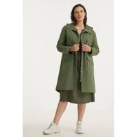 Simply Be parka tussenjas donkergroen - thumbnail