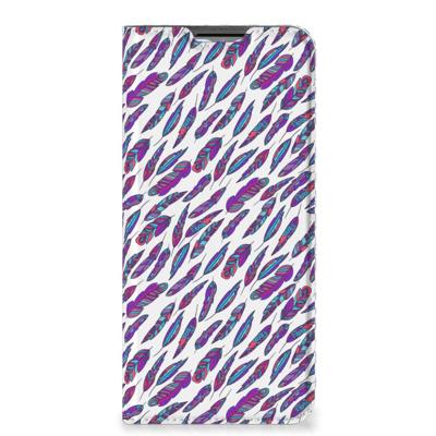 OPPO A54s | A16 | A16s | Hoesje met Magneet | Feathers Color OPPO A54s | A16 | A16s | Hoesje met Magneet | Feathers Color